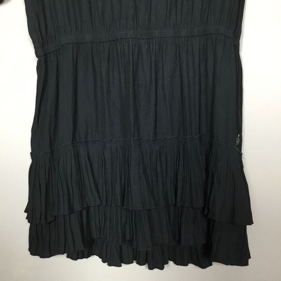 Madison Scotch Creatures de vetements p’tite black witchy dress pleats Sz p’tite - Picture 3 of 9
